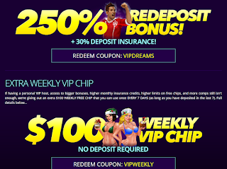 Dreams casino $100 no deposit bonus codes 2018