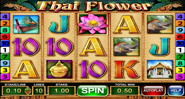 Thai Flower Slot Machine Online